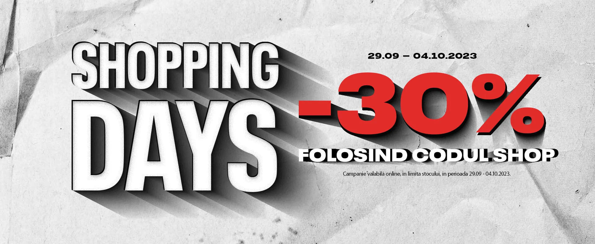 Shopping Days -30%